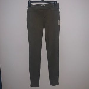 Sneak peak suede women’s jeggings